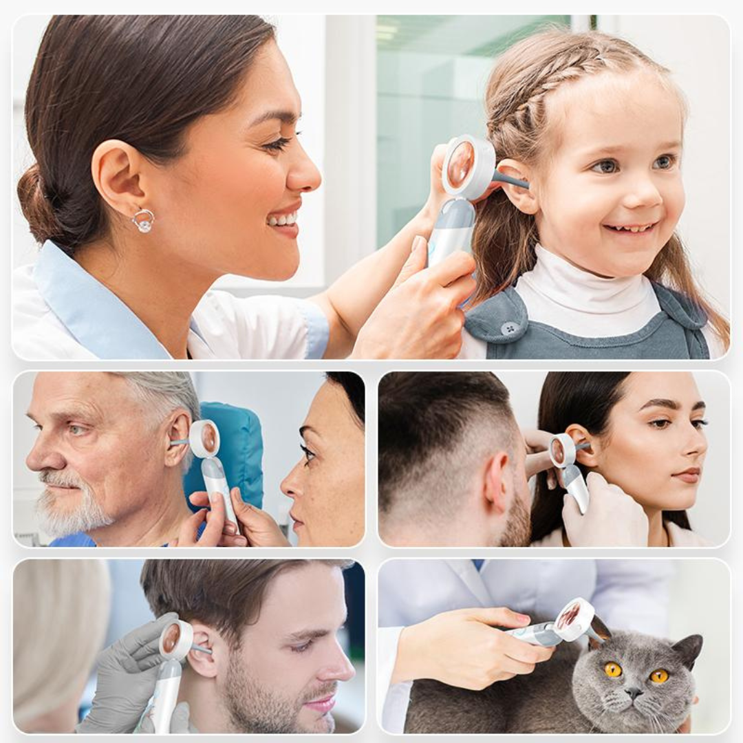 Digital Otoscope with LED Light