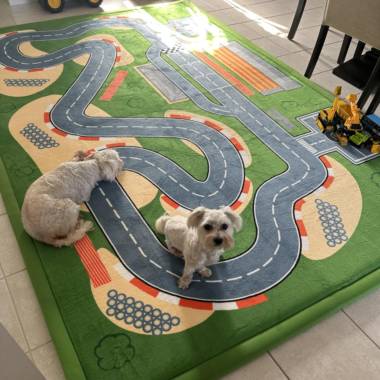 Extra Thick Race Track Baby Play Mat