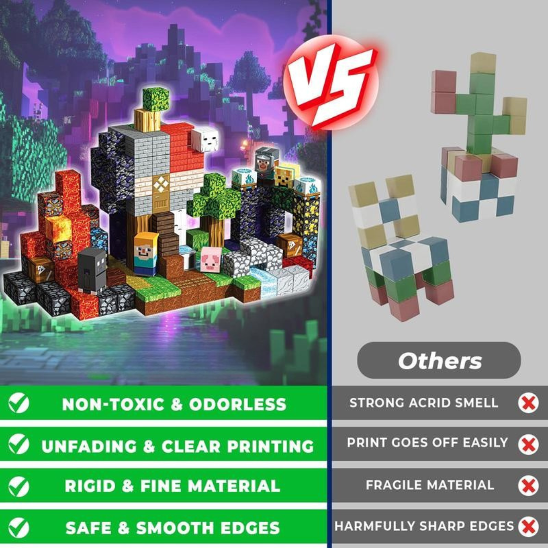 200PCS Magnetic Blocks