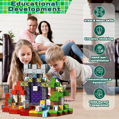 200PCS Magnetic Blocks