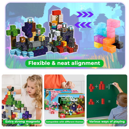 200PCS Magnetic Blocks