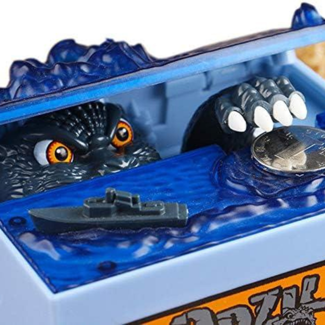 Dinosaur Piggy Bank Stealing Coin Musical