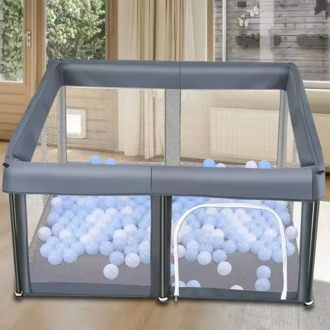 50" x 50" Foldable Baby Play Pen with Mat