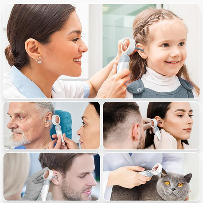 Digital Otoscope with LED Light