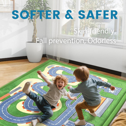 Extra Thick Race Track Baby Play Mat
