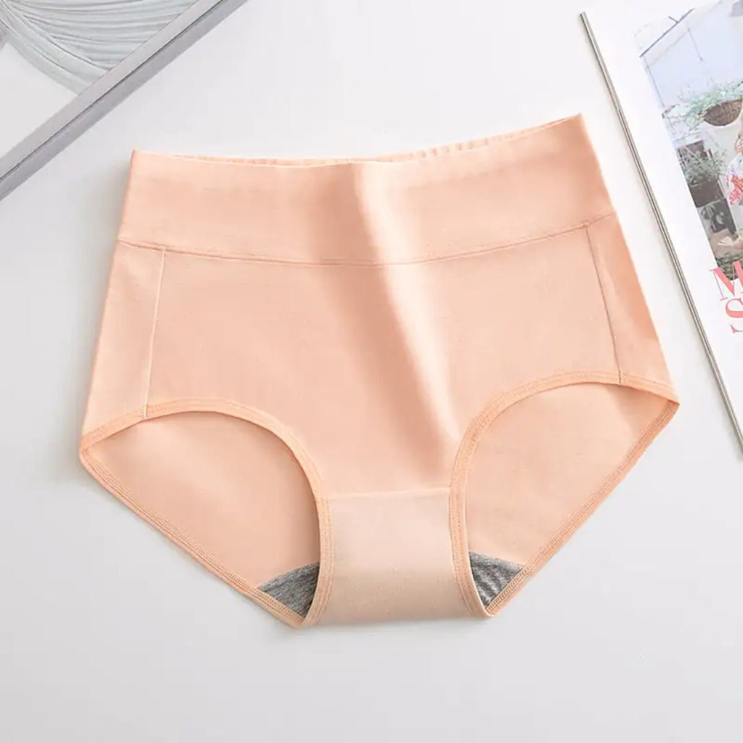 MAUSHA Women's Plus Size XL-5XL High Waisted Cotton Underwear