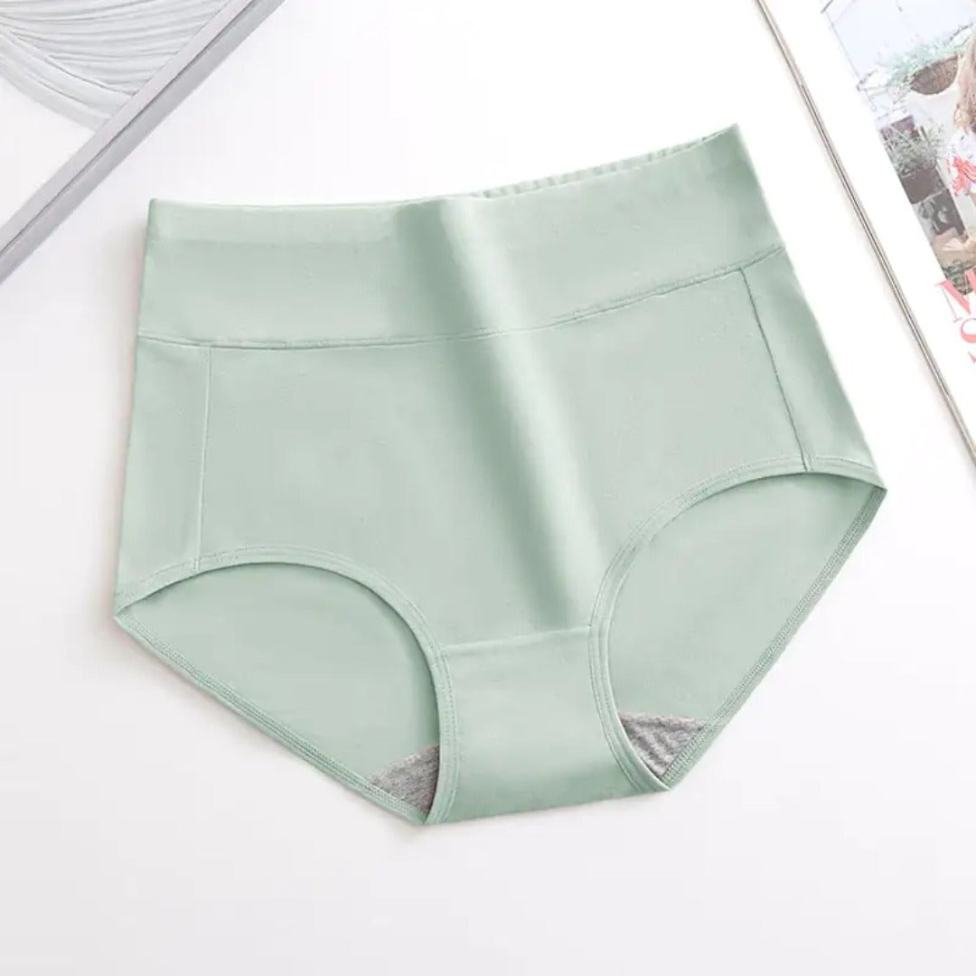 MAUSHA Women's Plus Size XL-5XL High Waisted Cotton Underwear