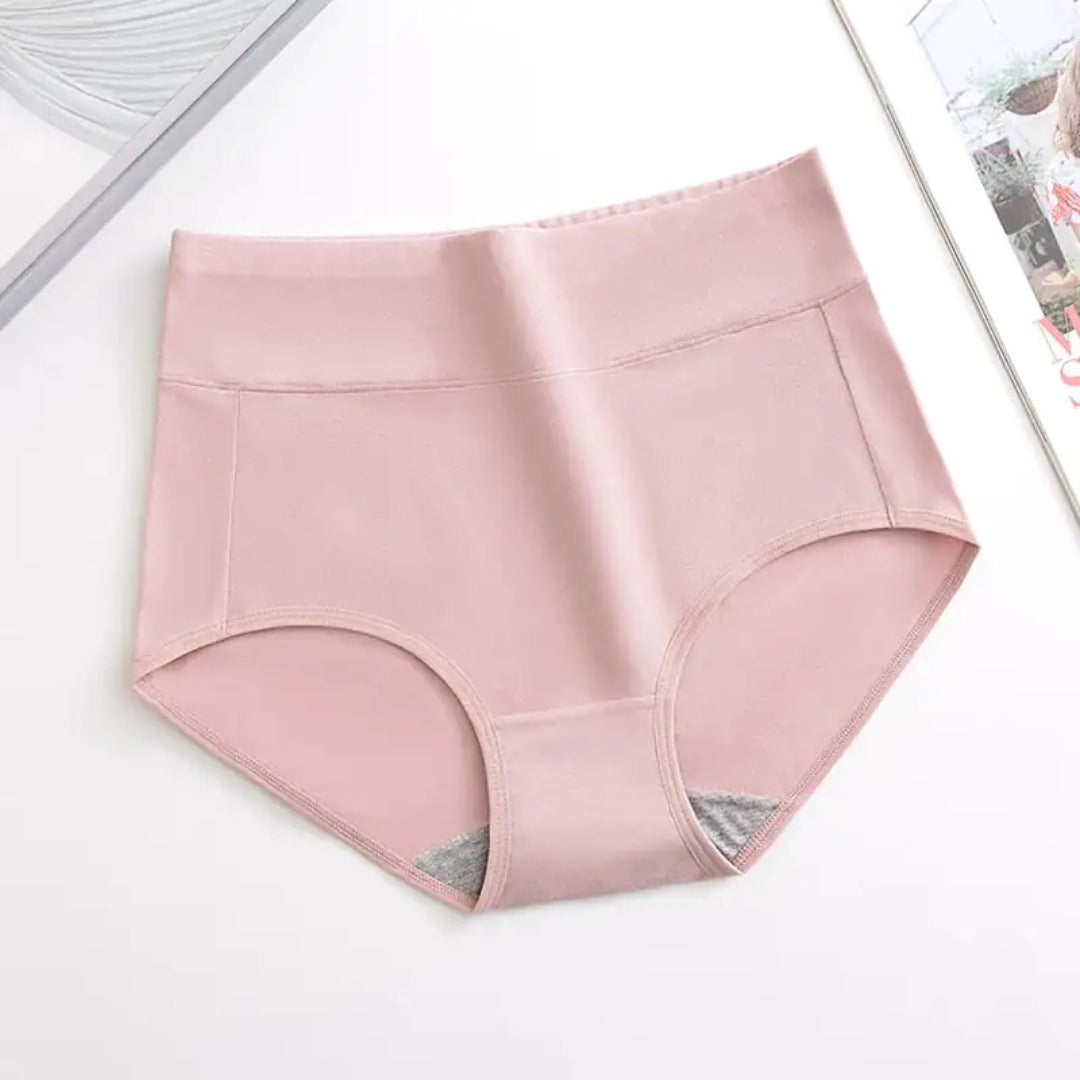 MAUSHA Women's Plus Size XL-5XL High Waisted Cotton Underwear