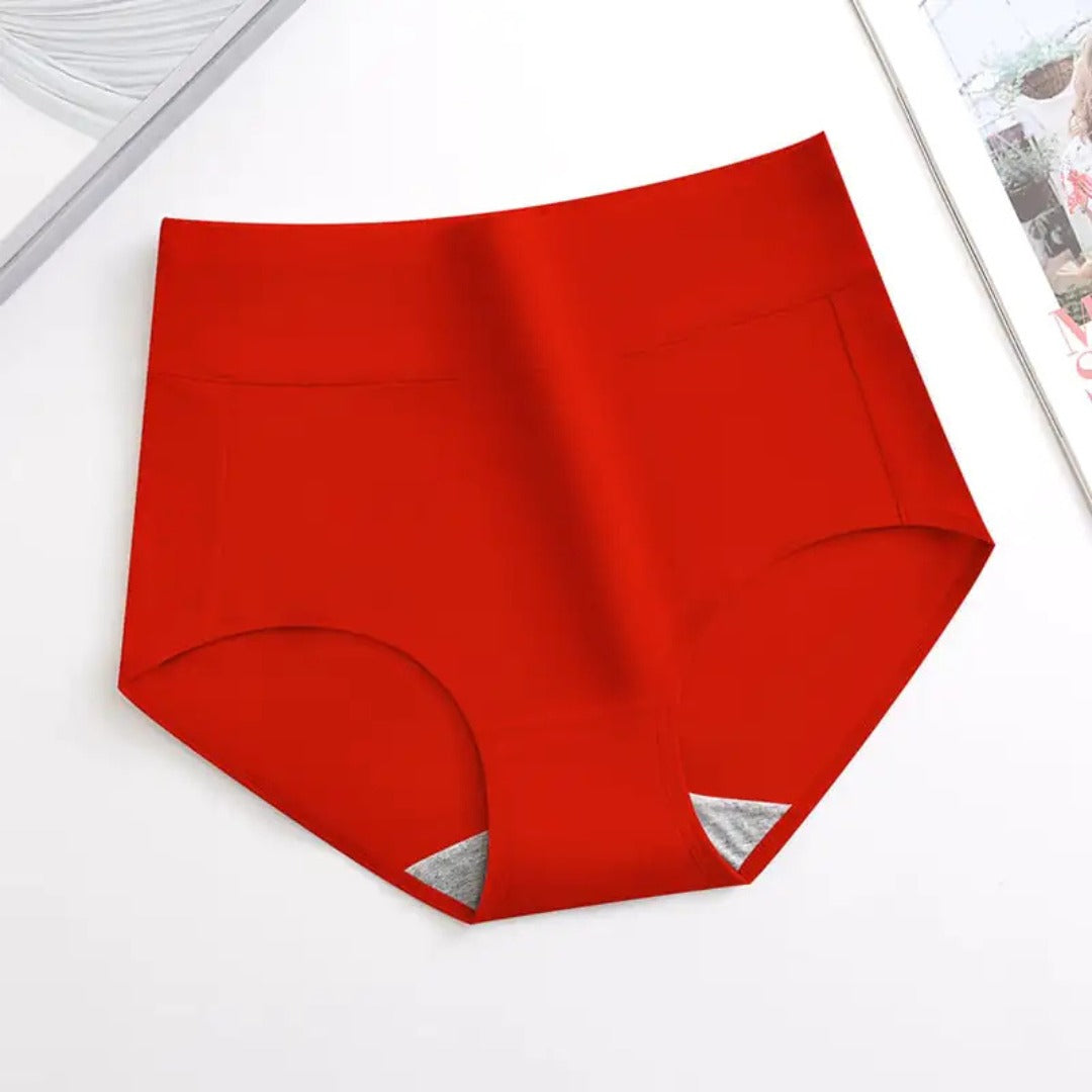 MAUSHA Women's Plus Size XL-5XL High Waisted Cotton Underwear