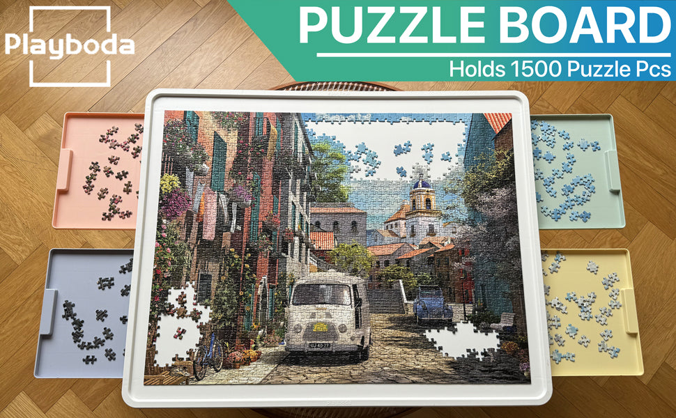 Rotating Plastic Puzzle Board