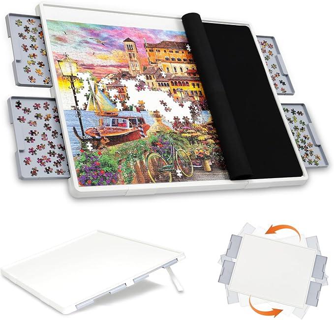 Rotating Plastic Puzzle Board