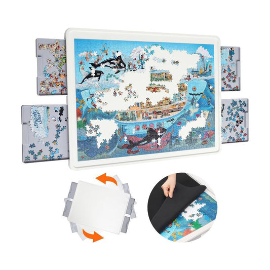 Rotating Plastic Puzzle Board